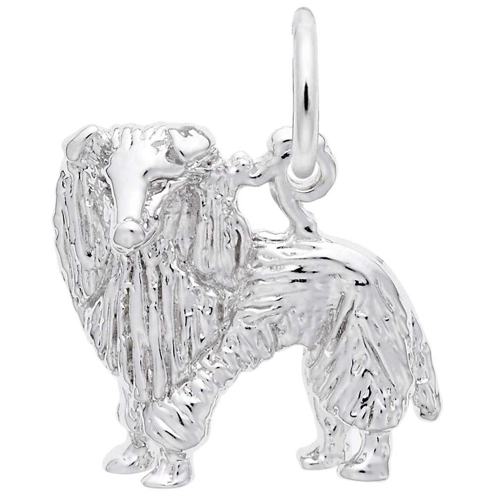 Sheltie Dog Charm - Adorable Pet Jewelry for Dog Lovers 3311