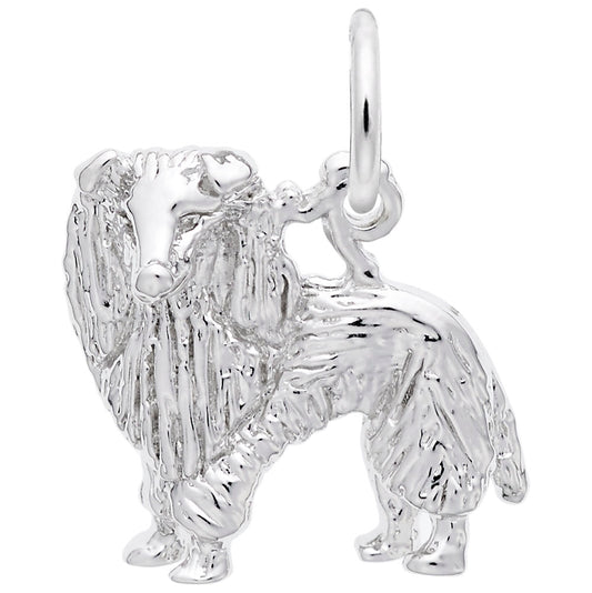 Sheltie Dog Charm - Adorable Pet Jewelry for Dog Lovers 3311