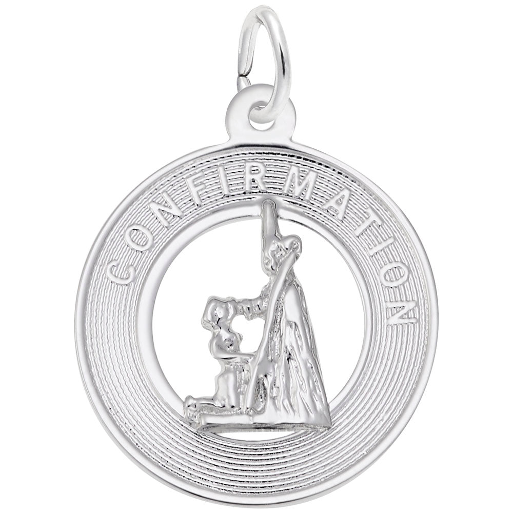 Confirmation Open Disc Charm for Special Occasions - Rembrandt 3314