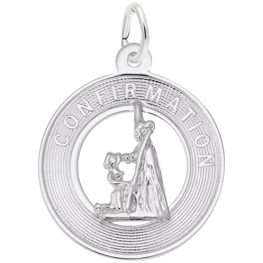 Confirmation Open Disc Charm for Special Occasions - Rembrandt 3314