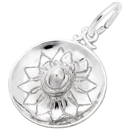 Sombrero Charm for Travel Lovers - Island Adventure Jewelry 3324
