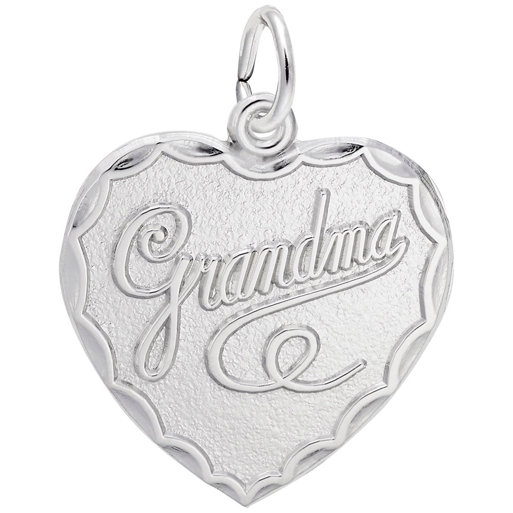 Heartfelt Grandma Charm - Perfect Gift for Grandparents' Love 3346