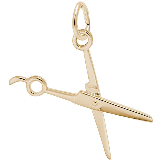 Stylish Hair Cutting Scissors Charm for Cosmetology Lovers 3381