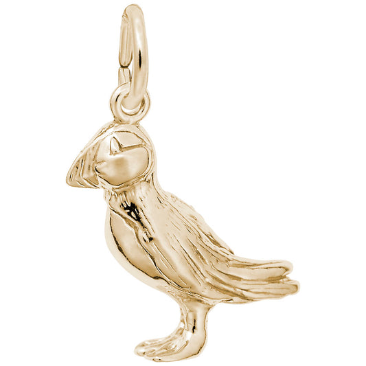 Charming Puffin Pendant - Unique Bird Charm for Animal Lovers 3384