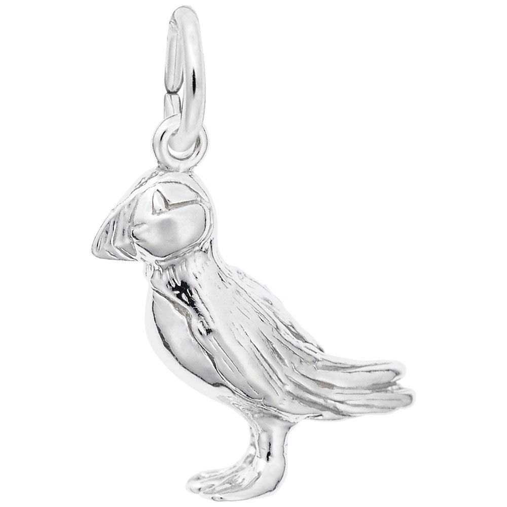 Charming Puffin Pendant - Unique Bird Charm for Animal Lovers 3384
