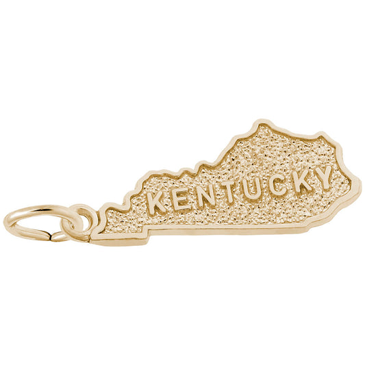 Kentucky Map Charm - Travel Souvenir Jewelry for Adventure Lovers 3397