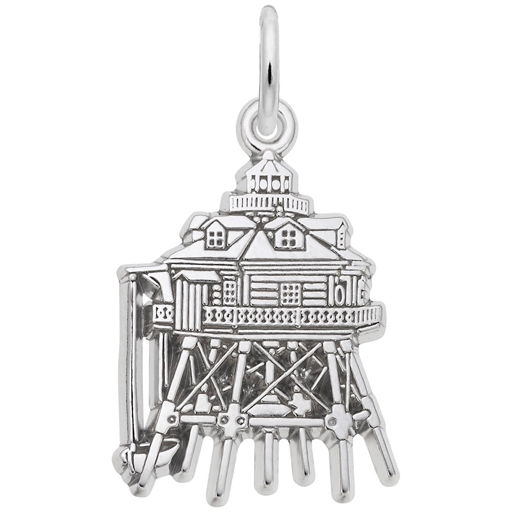 Thomas Point MD Lighthouse Charm - Nautical Jewelry for All 3426
