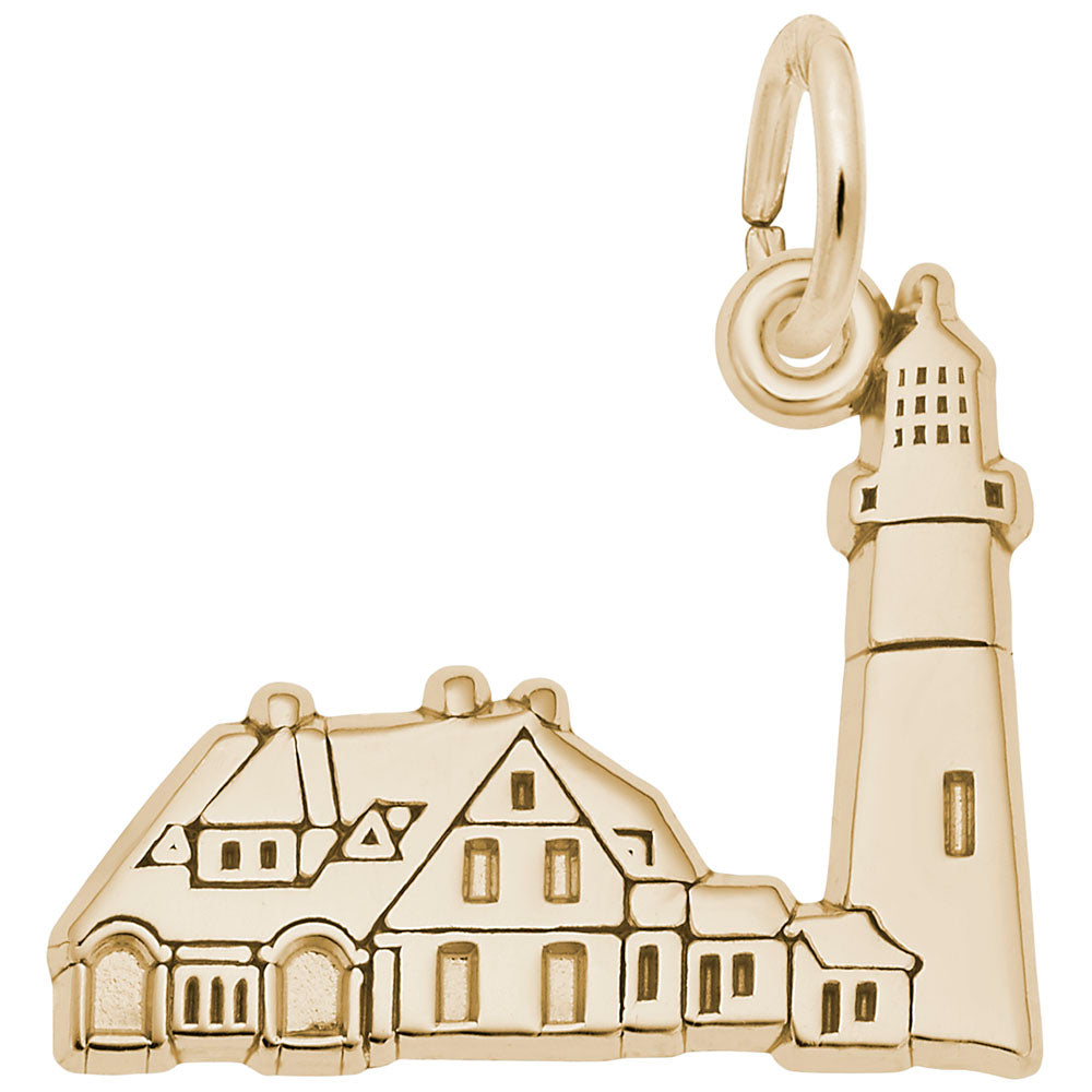 Portland Lighthouse Me Charm - Nautical Jewelry for Ocean Lovers 3427
