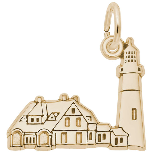 Portland Lighthouse Me Charm - Nautical Jewelry for Ocean Lovers 3427