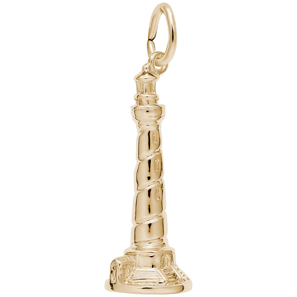 Cape Hatteras Lighthouse Charm - Nautical Jewelry for Ocean Lovers 3430