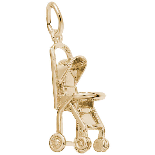 Adorable Stroller Charm for Baby - Perfect Family Friendship Gift 3431