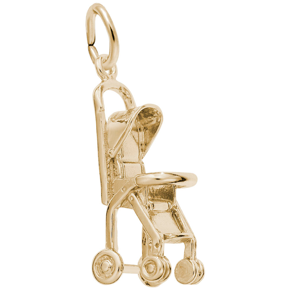 Adorable Stroller Charm for Baby - Perfect Family Friendship Gift 3431