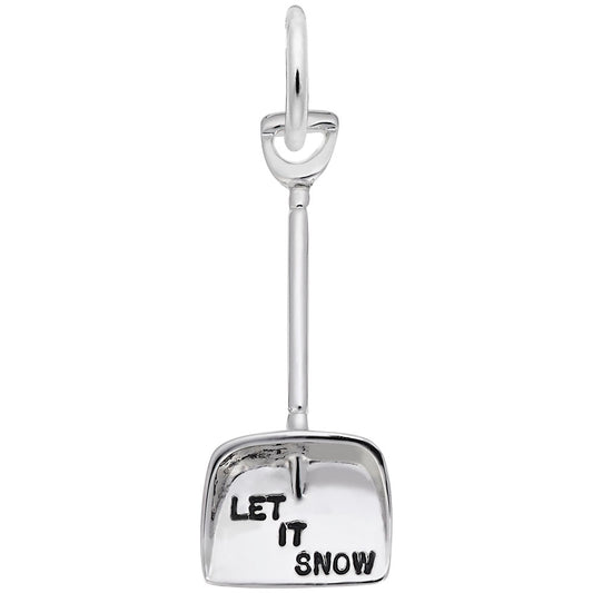 Let It Snow Shovel Charm - Winter-Themed Jewelry for All Occasions 3433