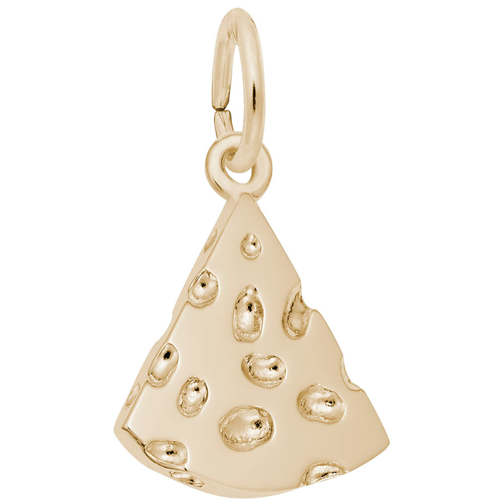 Charming Wisconsin Cheese Wedge Charm for Travel Lovers 3442