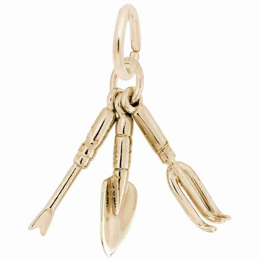 Small Garden Tools Charm for Home & Garden Enthusiasts 3446