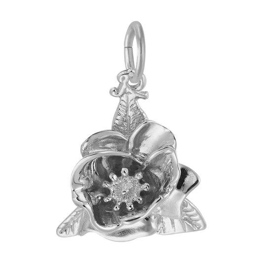 Magnolia Flower Charm