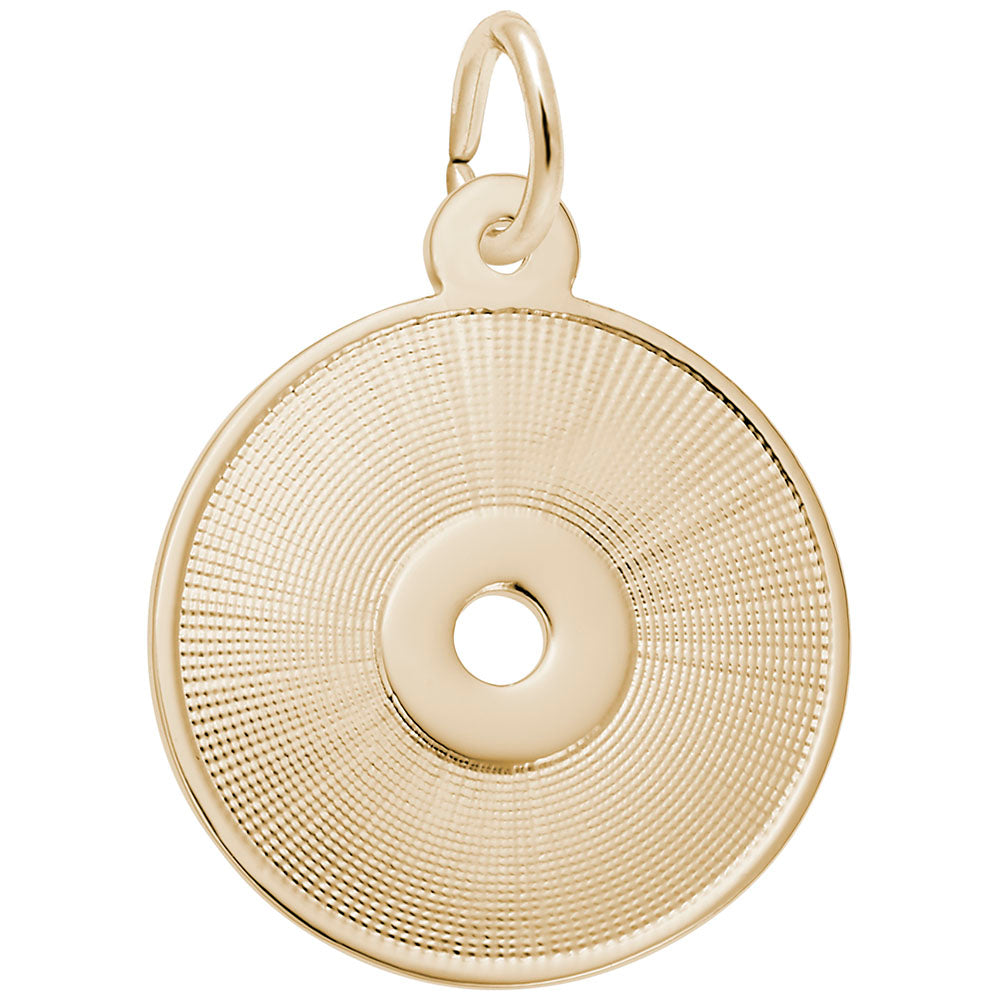 Elegant CD Charm for Music Lovers - Perfect Gift for Musicians 3459
