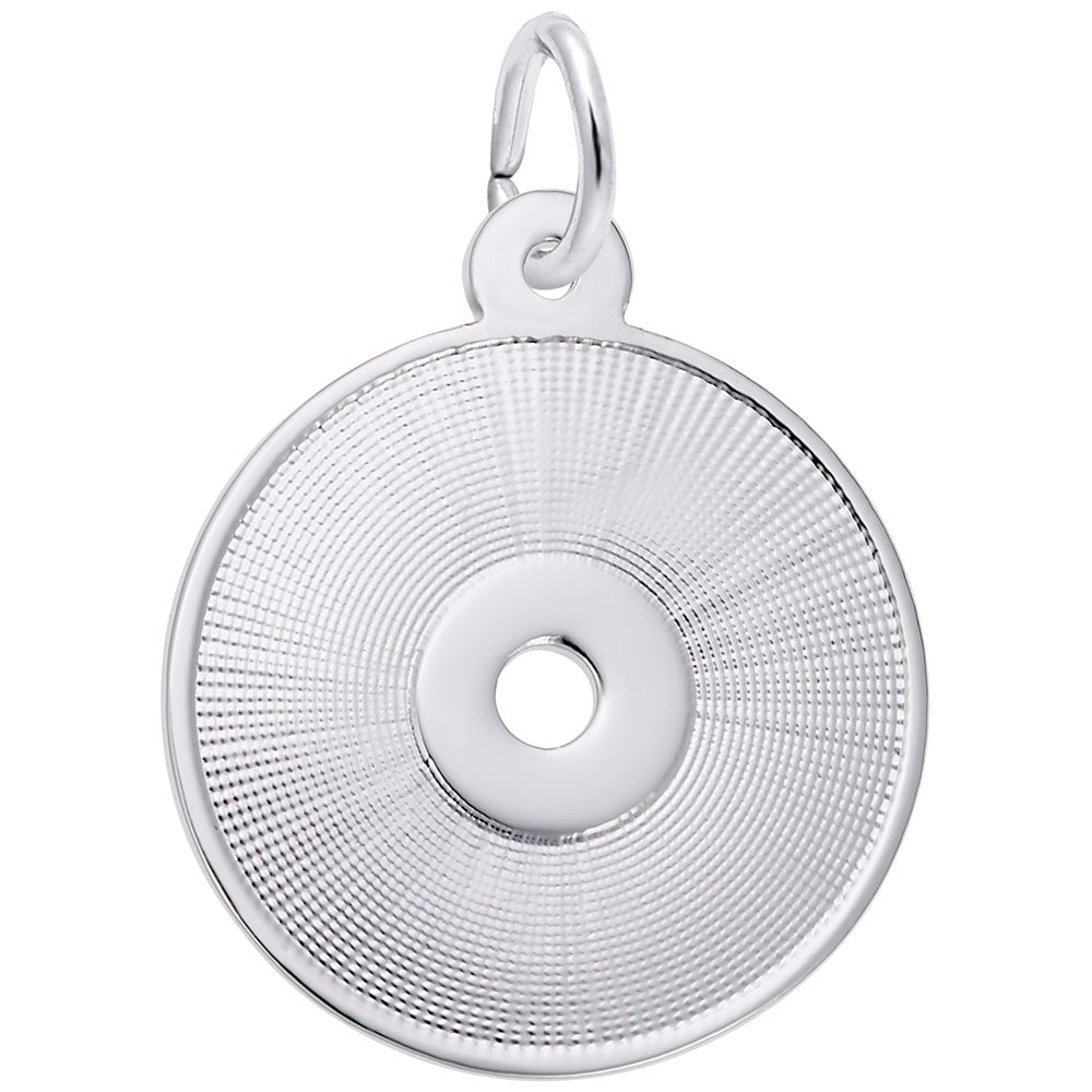 Elegant CD Charm for Music Lovers - Perfect Gift for Musicians 3459