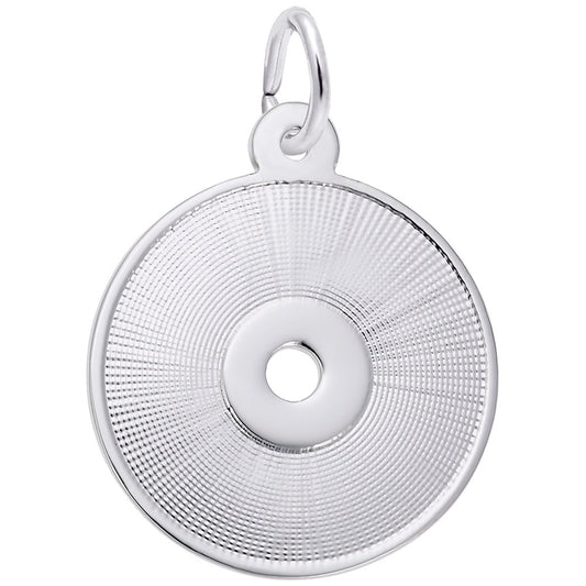 Elegant CD Charm for Music Lovers - Perfect Gift for Musicians 3459