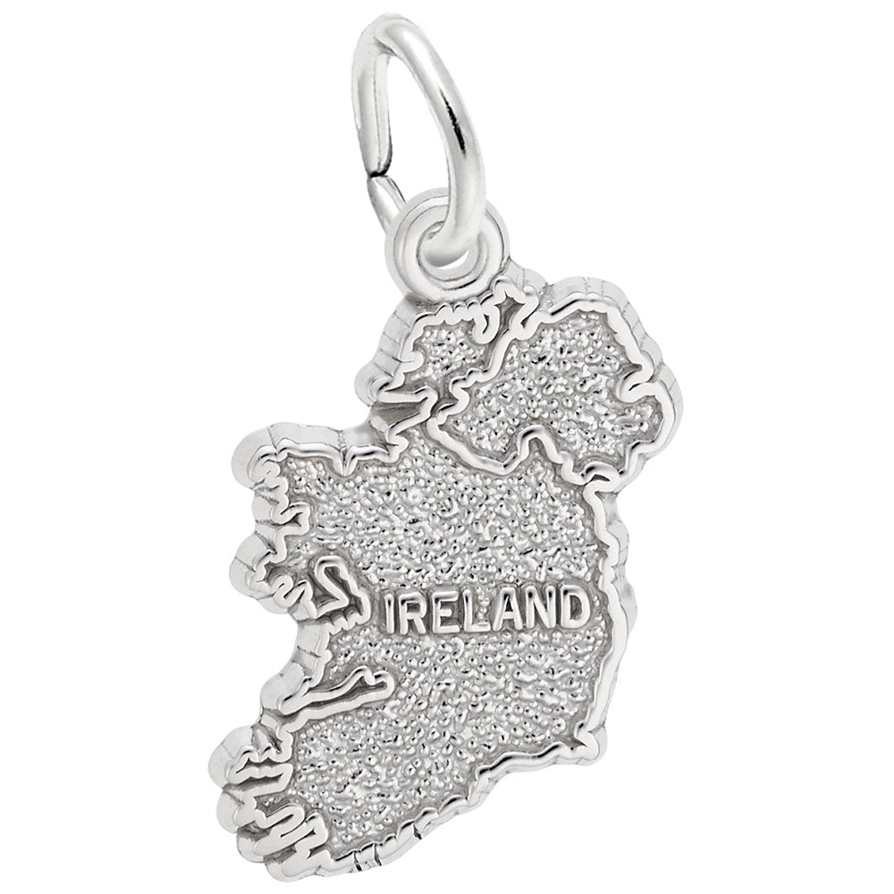 Ireland Map Charm - Travel Souvenir for Adventure Lovers 3468