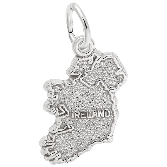 Ireland Map Charm - Travel Souvenir for Adventure Lovers 3468