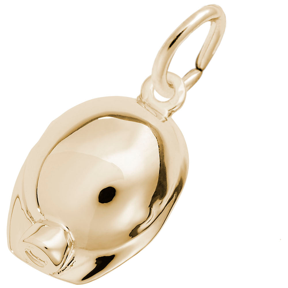 West Virginia Miner's Hat Charm - Travel Jewelry Keepsake 3474
