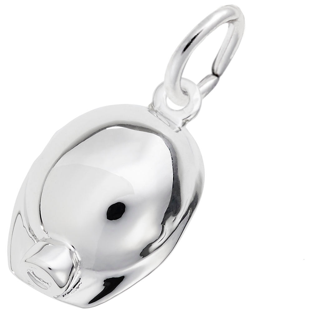 West Virginia Miner's Hat Charm - Travel Jewelry Keepsake 3474