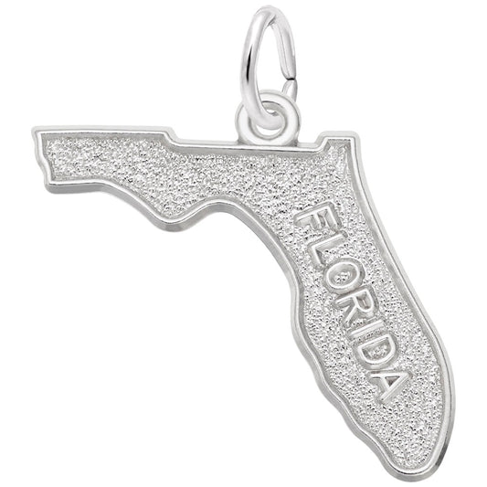 Florida Map Charm - Travel Souvenir Jewelry for Adventure Lovers 3475