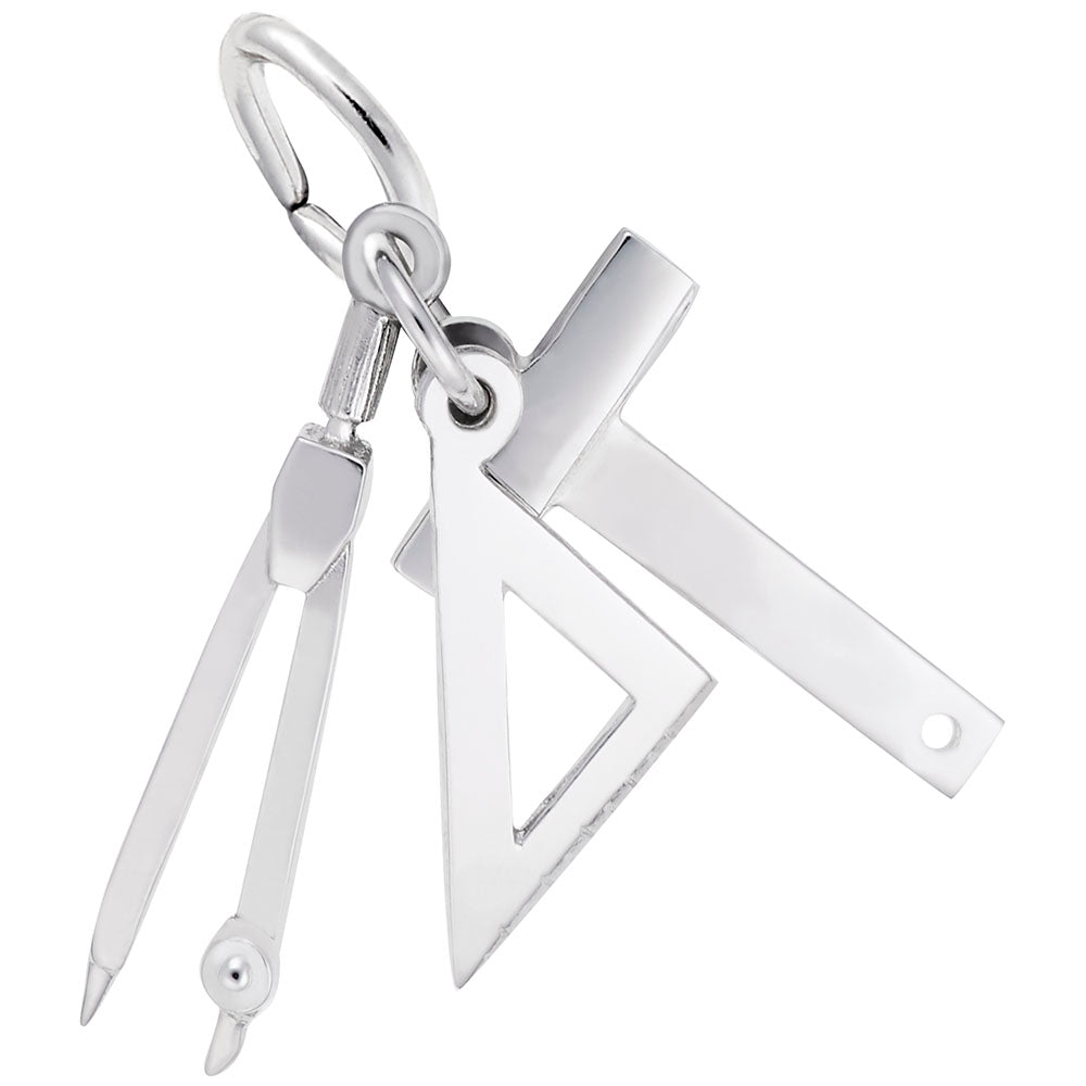 Draftsman Tools Charm for Construction Enthusiasts - Rembrandt 3480