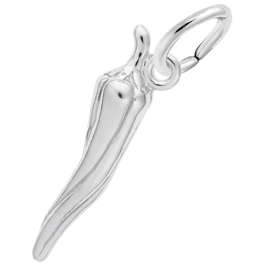 Chili Pepper Charm - Vibrant Vegetable Jewelry for Food Lovers 3488