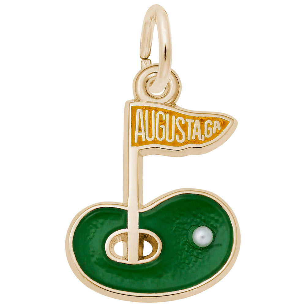 Augusta Golf Green Charm - Perfect Souvenir for Golf Lovers 3501