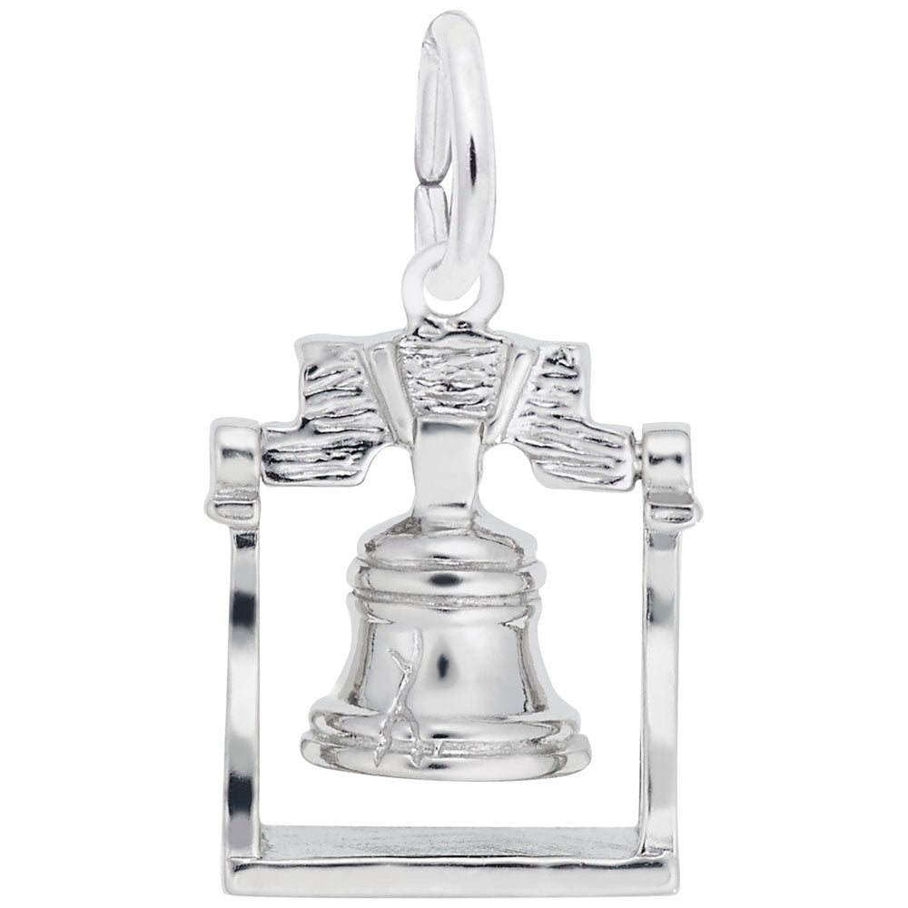 Liberty Bell Charm - Historical Travel Jewelry for Collectors 3504