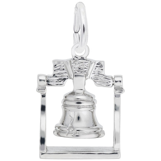 Liberty Bell Charm - Historical Travel Jewelry for Collectors 3504
