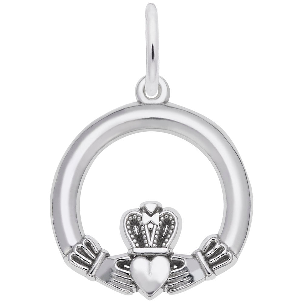 Claddagh Charm for Friends - Symbol of Love, Loyalty & Friendship 3508