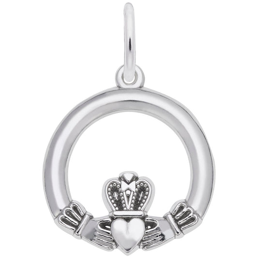 Claddagh Charm for Friends - Symbol of Love, Loyalty & Friendship 3508