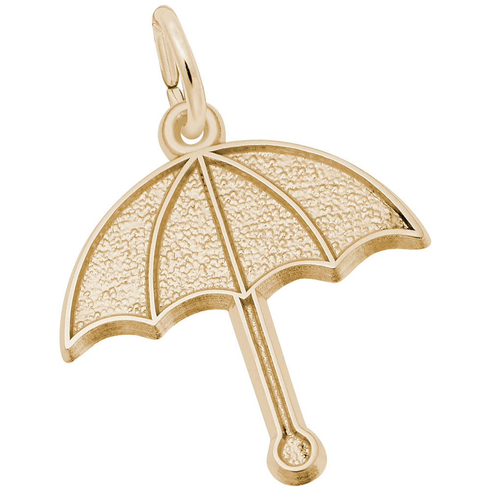 Spring Umbrella Charm - Elegant Jewelry for Seasonal Style 3572