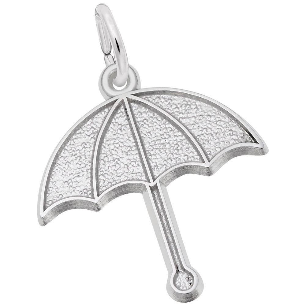 Spring Umbrella Charm - Elegant Jewelry for Seasonal Style 3572
