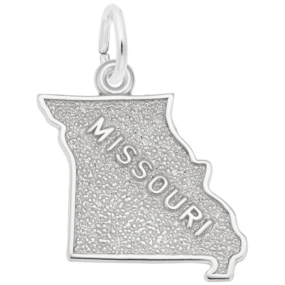 Missouri Map Charm - Travel Souvenir Jewelry for Adventure Lovers 3581