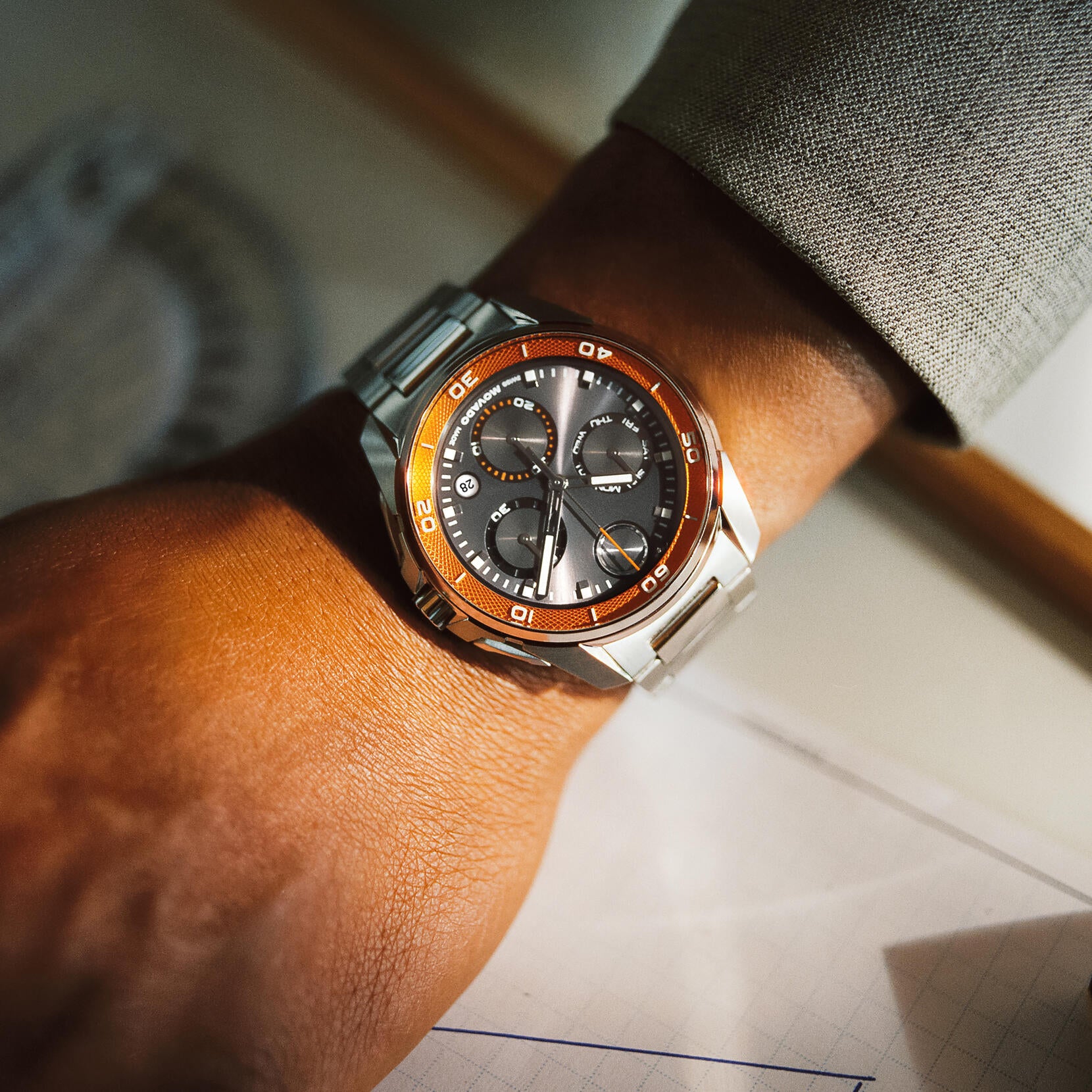 Movado Bold Verso S Chronograph 3601394 – Wolf Fine Jewelers
