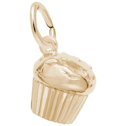 Delicious Muffin Charm for Bracelets - Perfect Food Jewelry Gift 3603