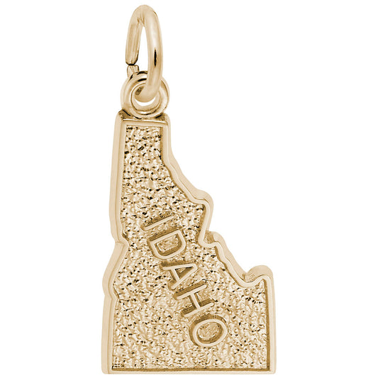 Idaho Map Charm - Travel Souvenir Jewelry for Adventure Lovers 3616