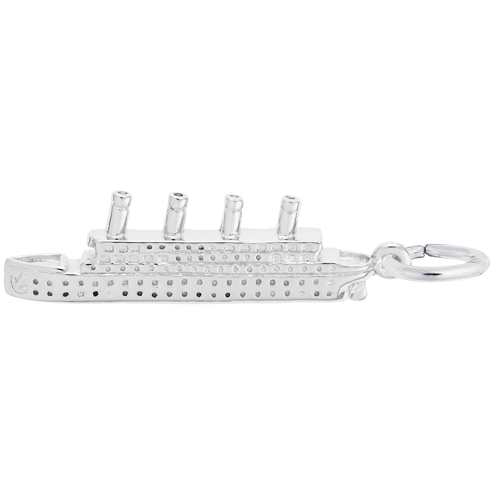Titanic Charm - Nautical Boat Pendant for Jewelry Lovers 3627