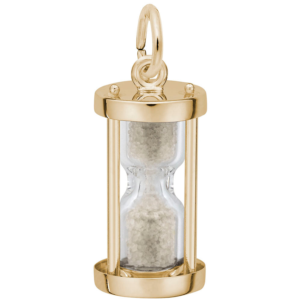 Timeless Hourglass Charm for Special Anniversary Celebrations 3647