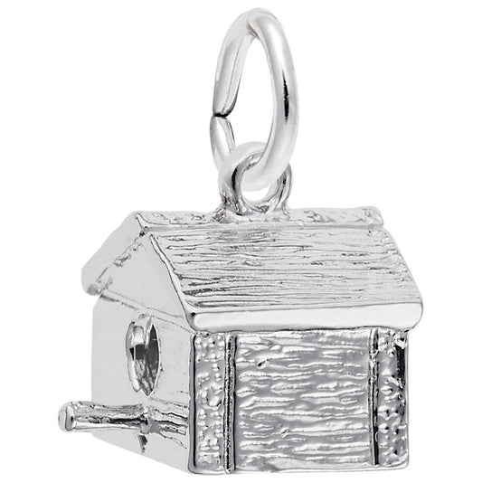 Charming Birdhouse Pendant - Perfect for Animal Lovers & Collectors 3653