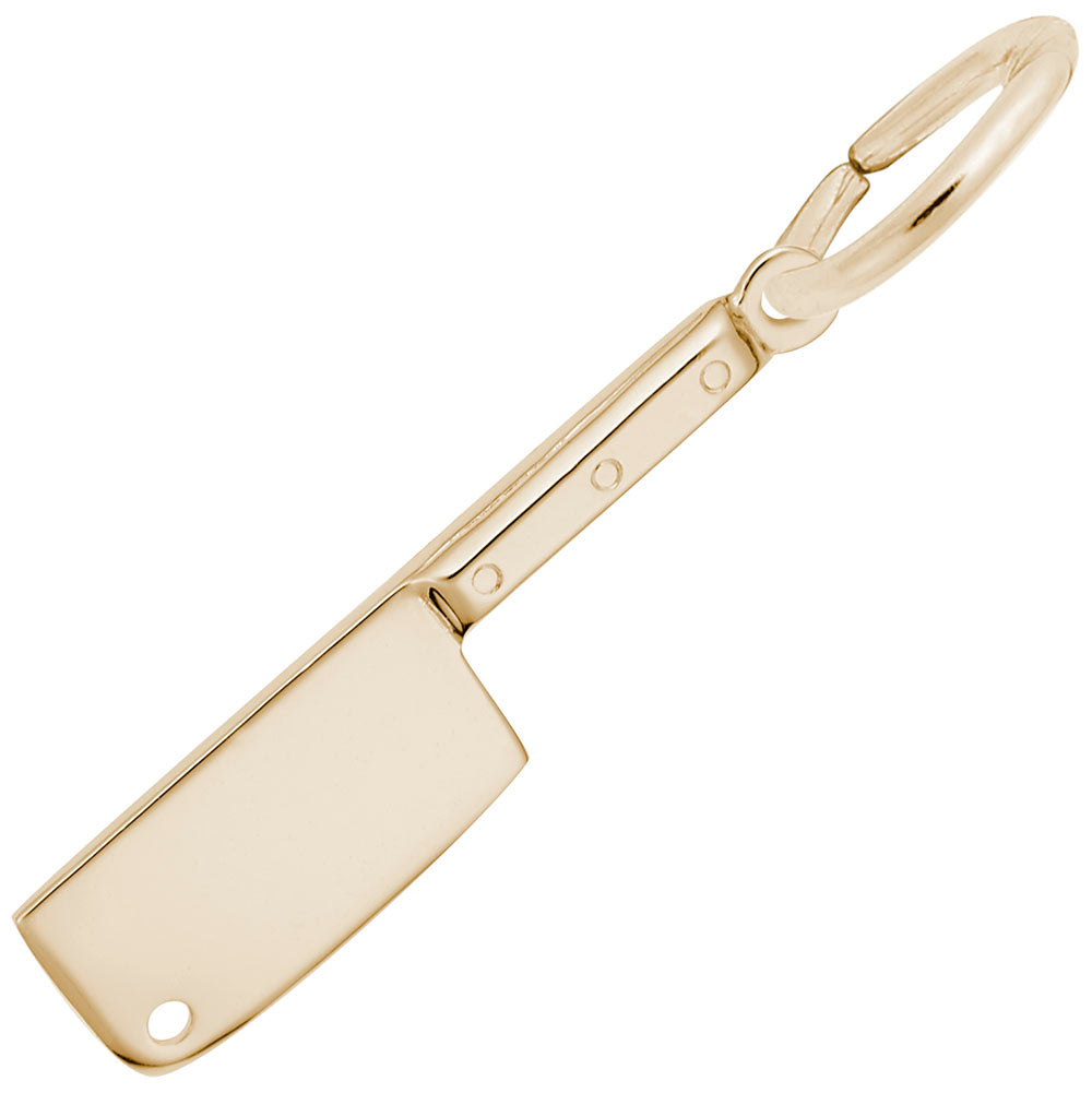 Meat Cleaver Charm for Cooking Enthusiasts - Unique Jewelry Gift 3660