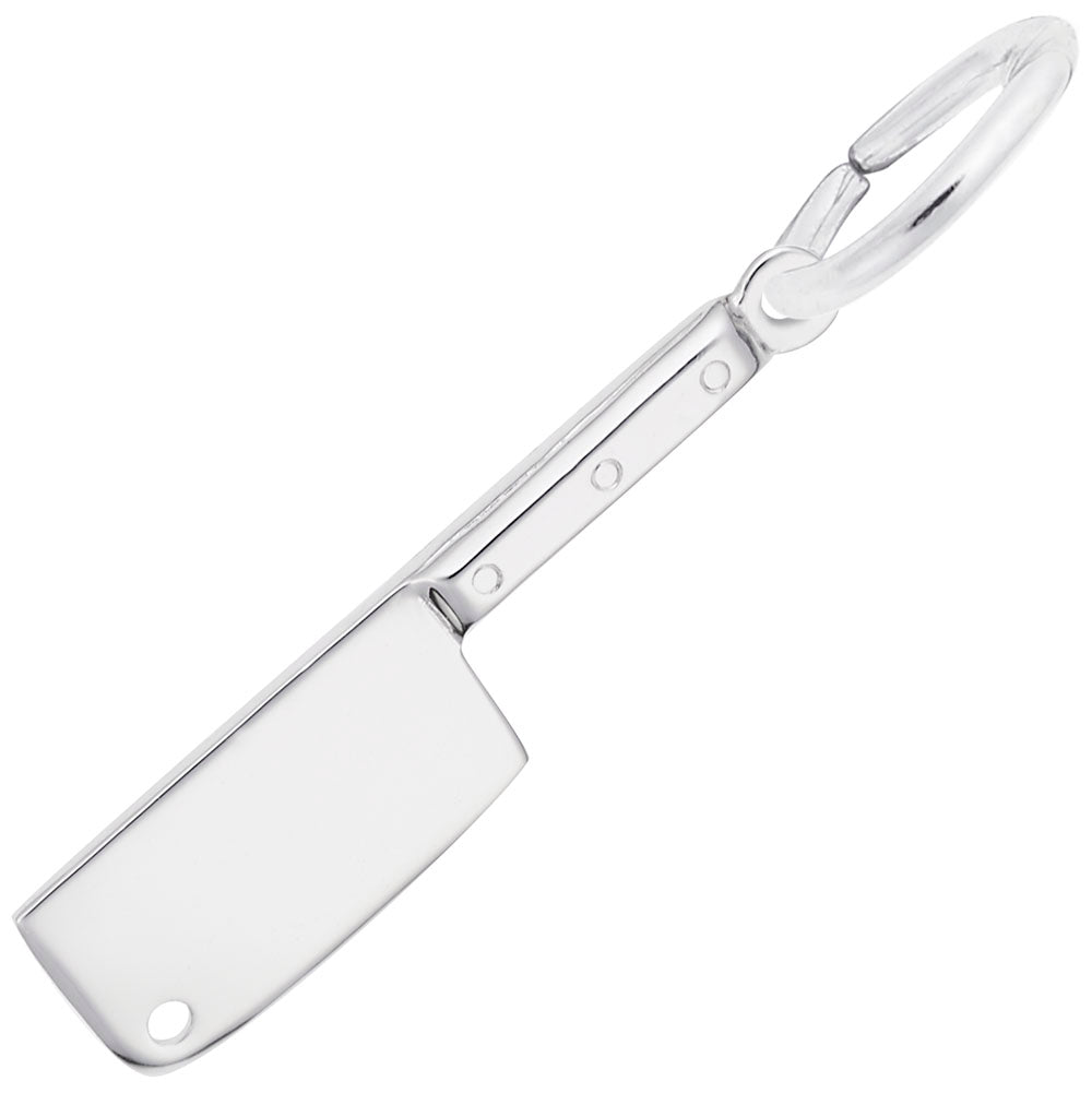 Meat Cleaver Charm for Cooking Enthusiasts - Unique Jewelry Gift 3660