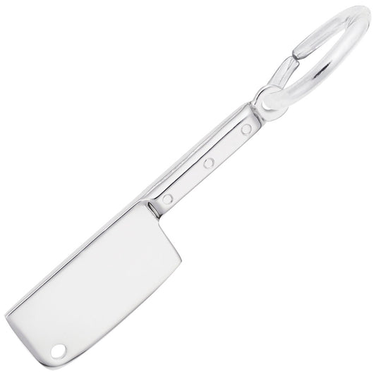 Meat Cleaver Charm for Cooking Enthusiasts - Unique Jewelry Gift 3660