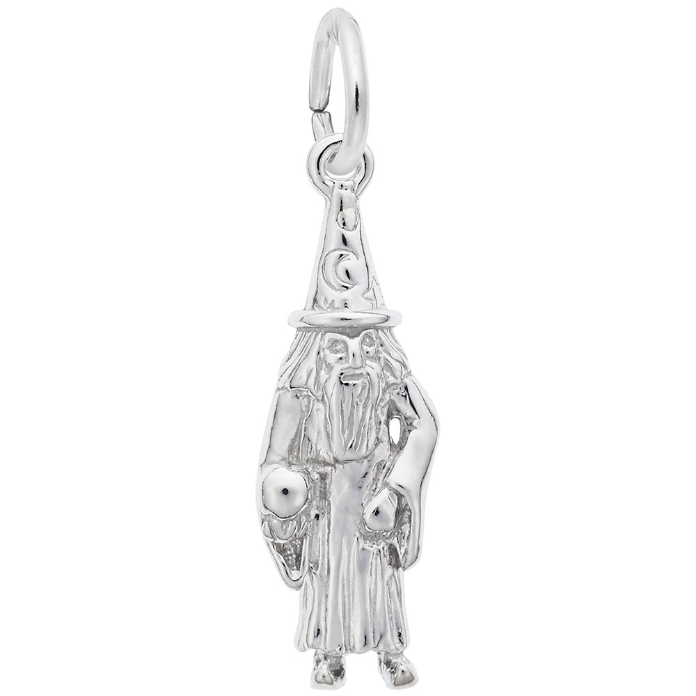 Enchanting Wizard Charm for Arts & Music Enthusiasts 3676