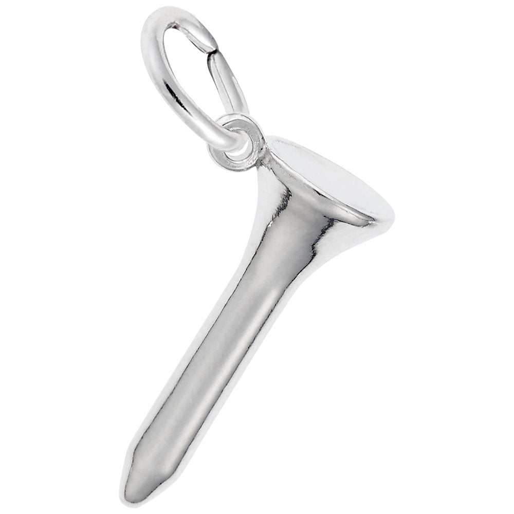 Golf Tee Charm for Bracelets - Perfect Gift for Golf Lovers 3689