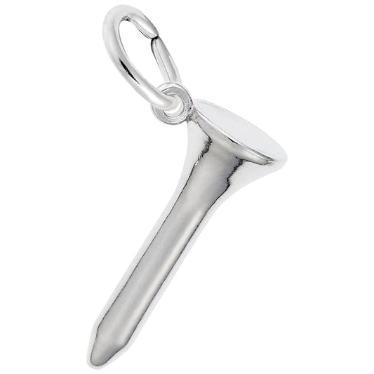 Golf Tee Charm for Bracelets - Perfect Gift for Golf Lovers 3689